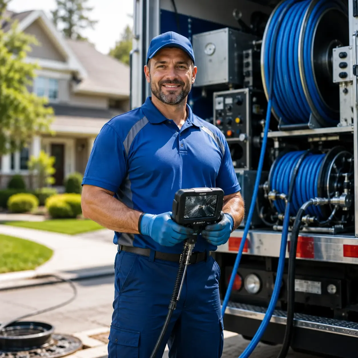 Local outdoor drain cleaning specialists in Encino, CA